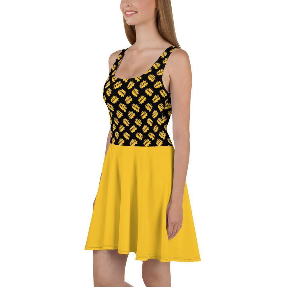 Ancap Porcupine Skater Dress by Proud Libertarian