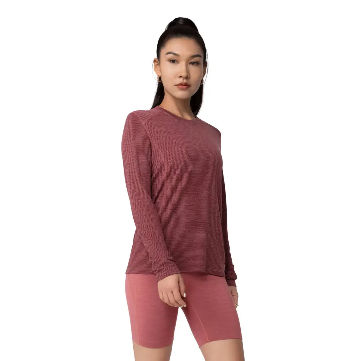 allbirds Women's Natural Run Long Sleeve Tee by PROOZY