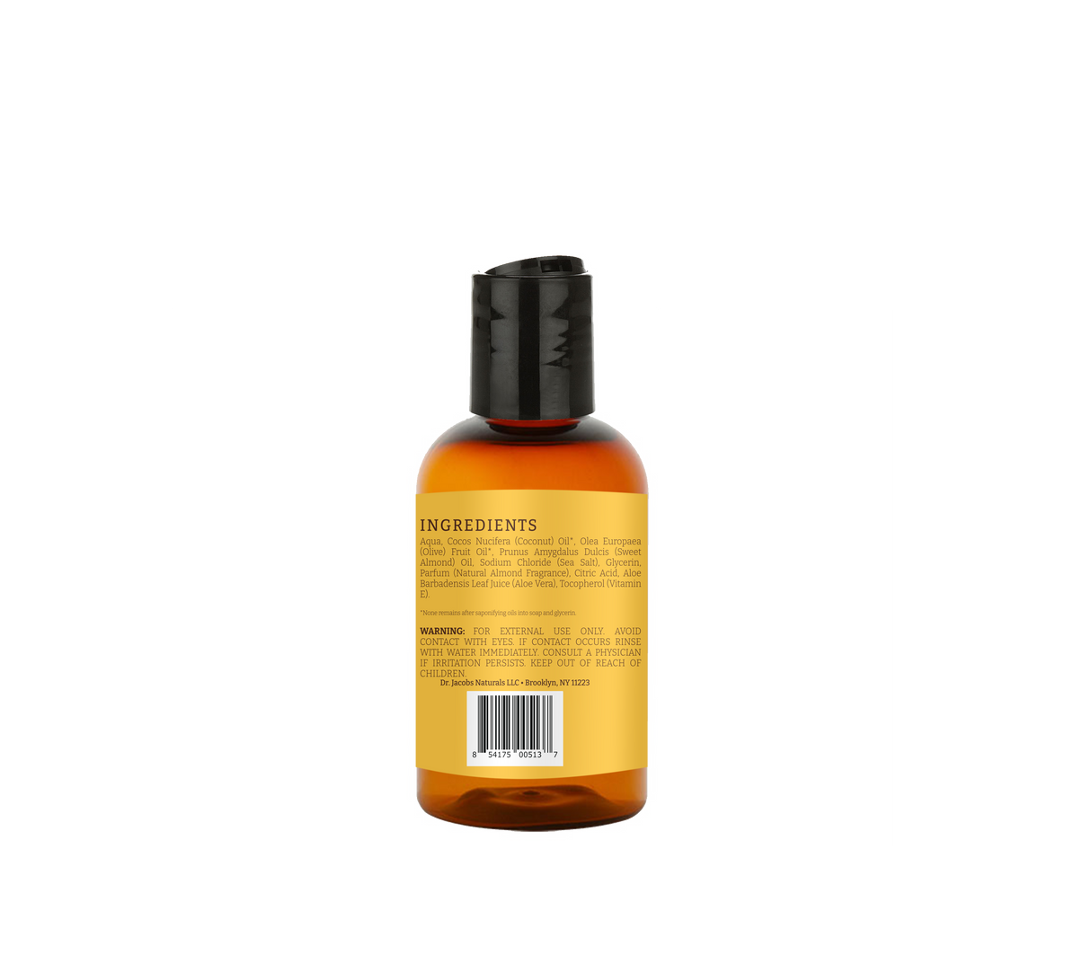 Almond Castile Body Wash by Dr. Jacobs Naturals