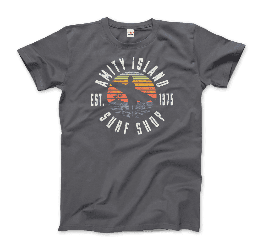 Amity Island Surf Shop, Jaws T-Shirt by Art-O-Rama Shop - Vysn