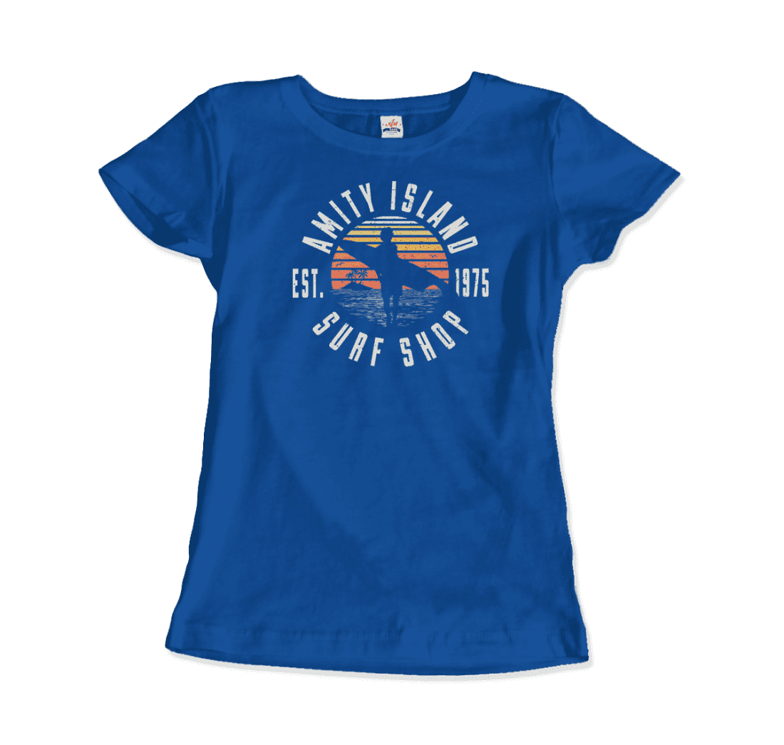 Amity Island Surf Shop, Jaws T-Shirt by Art-O-Rama Shop - Vysn