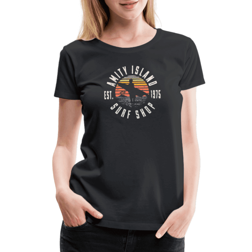 Amity Island Surf Shop, Jaws T-Shirt by Art-O-Rama Shop - Vysn