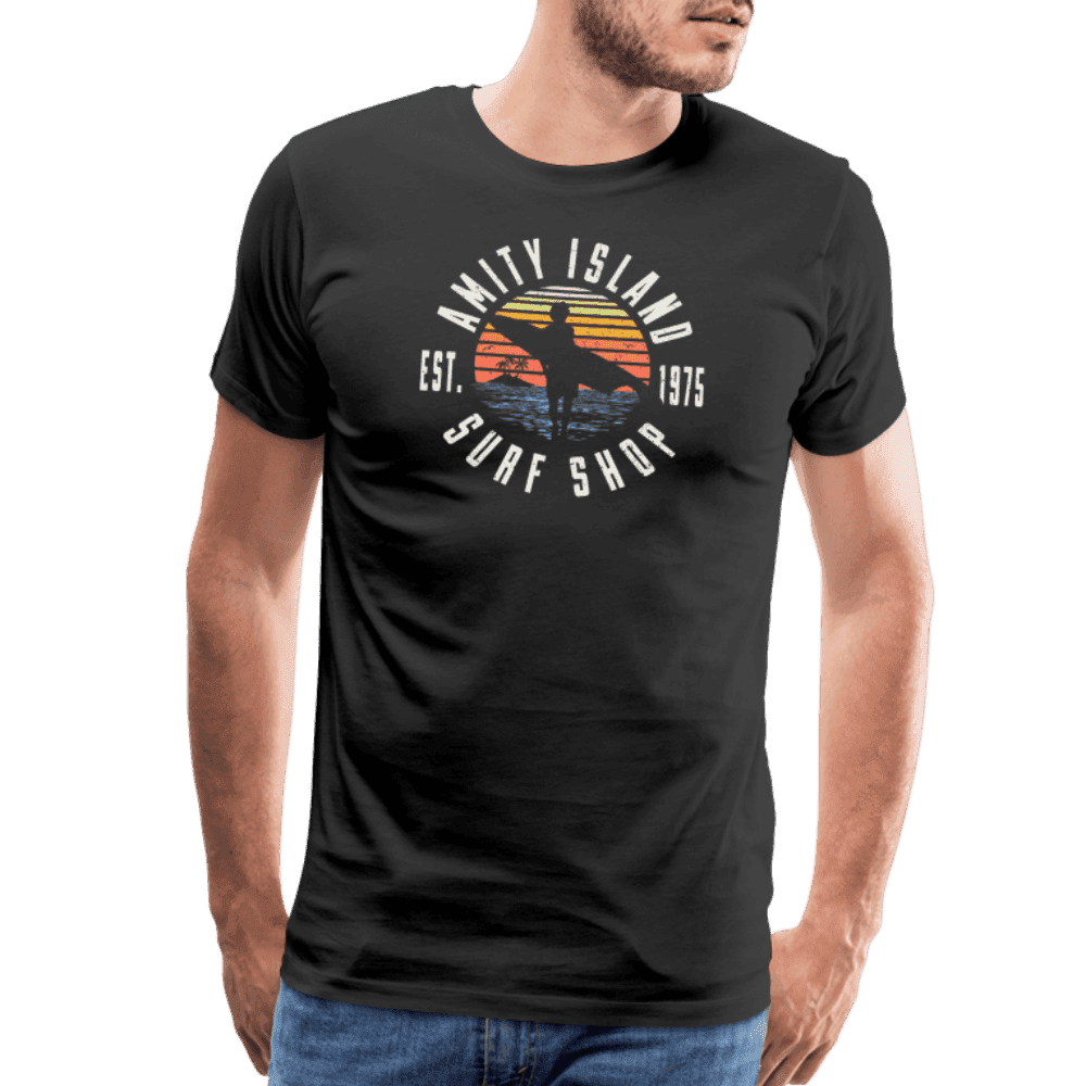 Amity Island Surf Shop, Jaws T-Shirt by Art-O-Rama Shop - Vysn