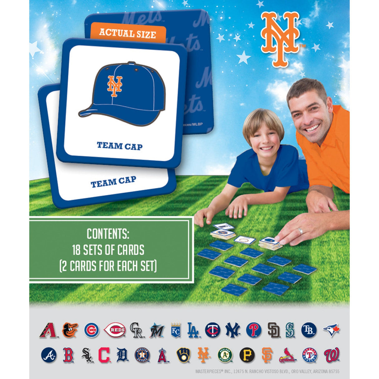 New York Mets Matching Game by MasterPieces Puzzle Company INC