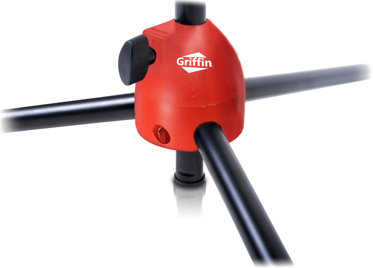 Microphone Stand with Telescoping Boom and Mic Clip Package by GRIFFIN - Tripod Premium Quality by GeekStands.com