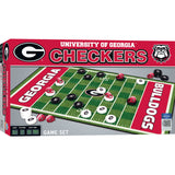 Georgia Bulldogs Checkers Board Game by MasterPieces Puzzle Company INC