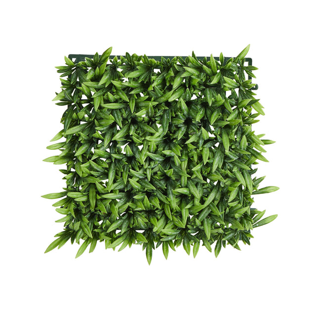 12” Grass Artificial Wall Mat (Indoor/Outdoor) (Set of 6) by Nearly Natural