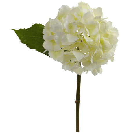 12” Hydrangea Artificial Flower (Set of 12) by Nearly Natural