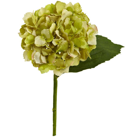 12” Hydrangea Artificial Flower (Set of 12) by Nearly Natural