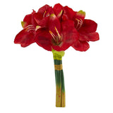 14” Amaryllis Bouquet Artificial Flower (Set of 3 by Nearly Natural