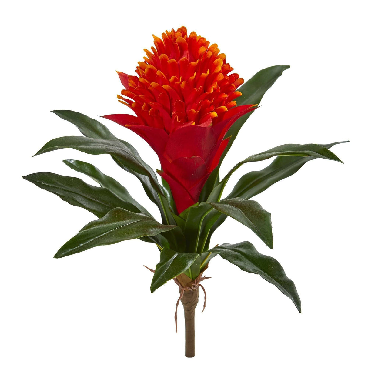 14” Bromeliad Artificial Flower (Set of 8) by Nearly Natural