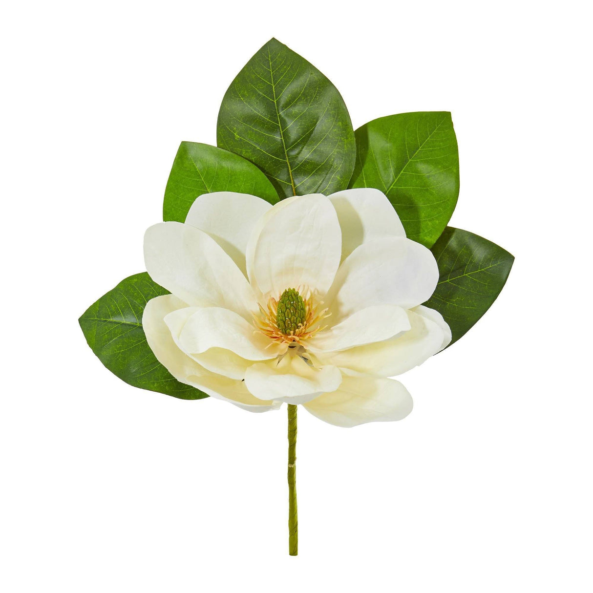 18” Magnolia Artificial Flower (Set of 6) by Nearly Natural