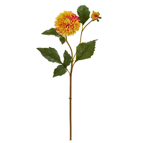 19” Dahlia Artificial Flower (Set of 6) by Nearly Natural