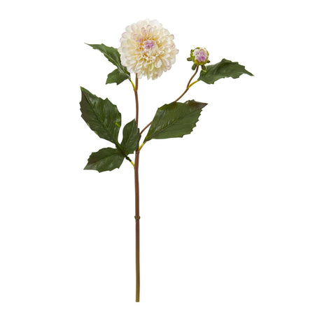 19” Dahlia Artificial Flower (Set of 6) by Nearly Natural