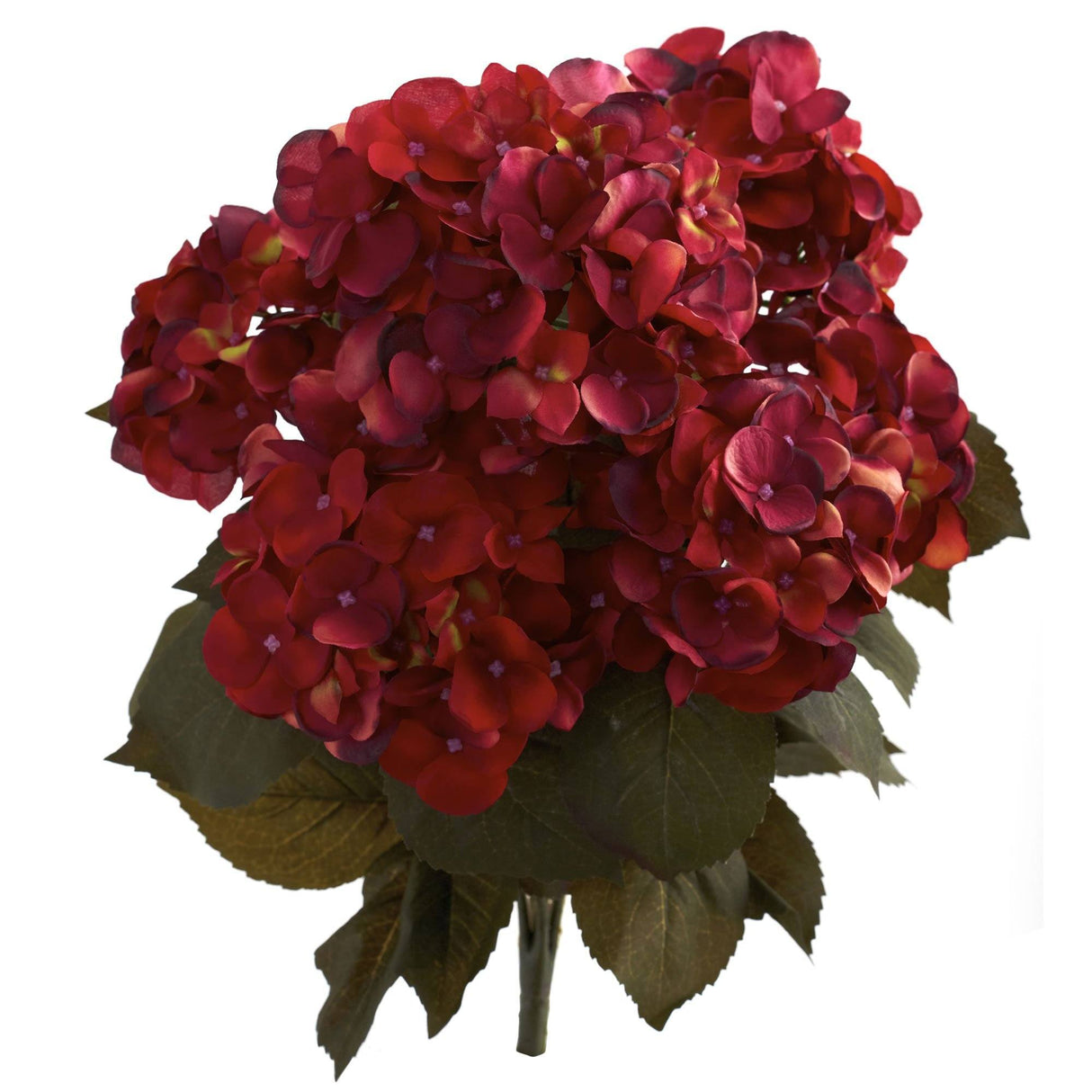 20” Fall Hydrangea Artificial Plant (Set of 2) by Nearly Natural