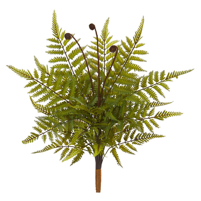 20” Fern Artificial Plant (Set of 3) by Nearly Natural