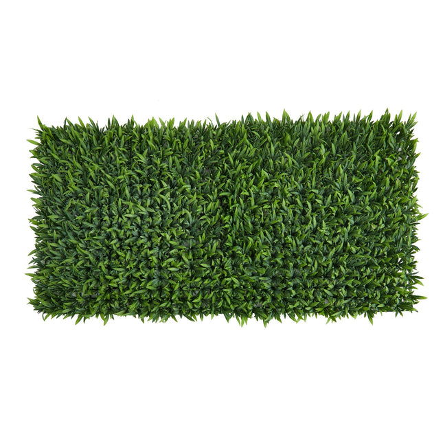 20” Grass Artificial Wall Mat (Indoor/Outdoor) (Set of 2) Trellis by Nearly Natural