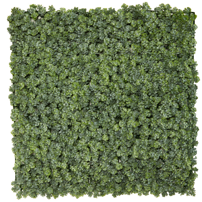 20” Succulent Artificial Wall Mat (Indoor/Outdoor) (Set of 2) by Nearly Natural