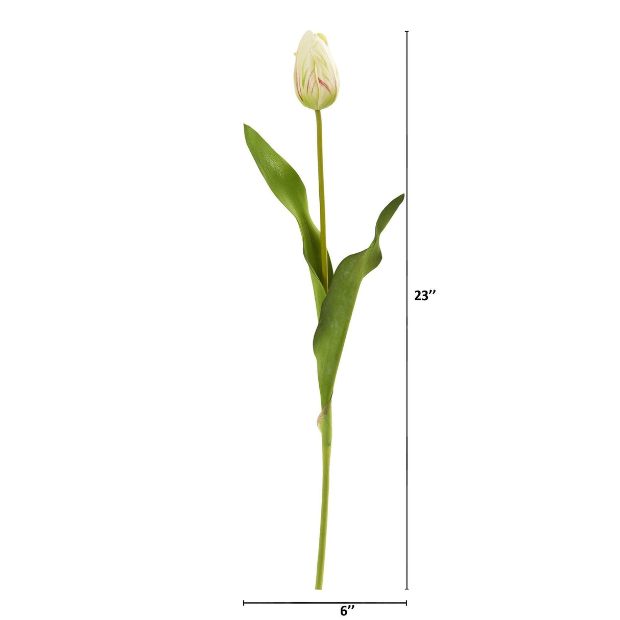 23” Dutch Tulip Artificial Flower (Set of 12) by Nearly Natural