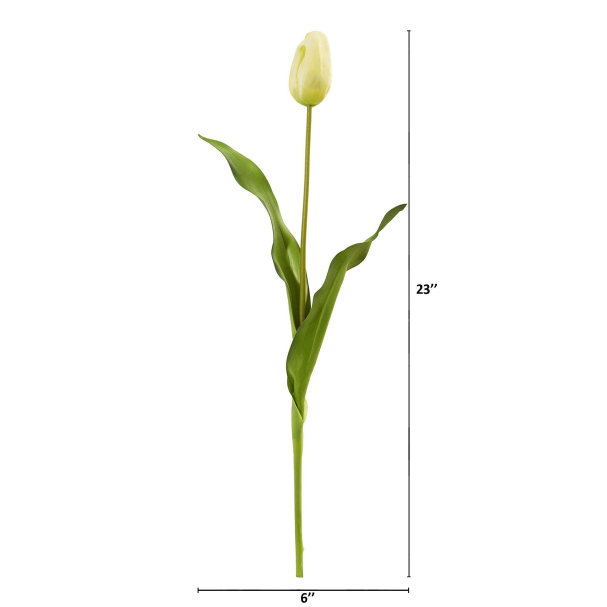 23” Dutch Tulip Artificial Flower (Set of 12) by Nearly Natural