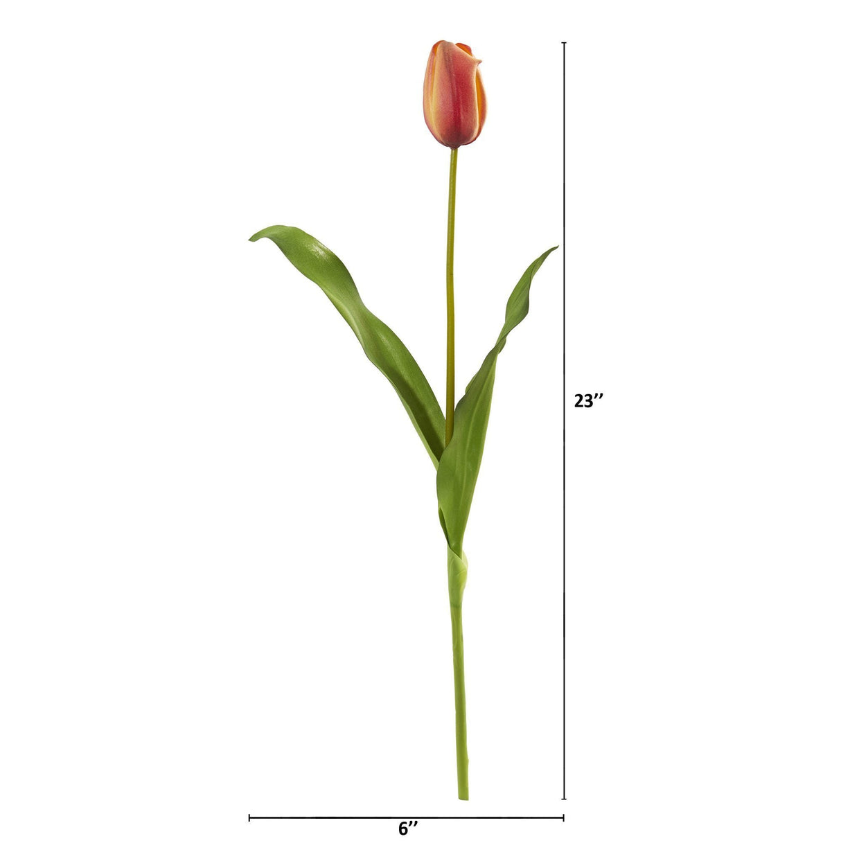 23” Dutch Tulip Artificial Flower (Set of 12) by Nearly Natural