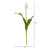 23” Dutch Tulip Artificial Flower (Set of 12) by Nearly Natural