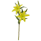 24” Lily Artificial Flower (Set of 6) by Nearly Natural