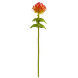 24” Pincushion Artificial Flower (Set of 6) by Nearly Natural