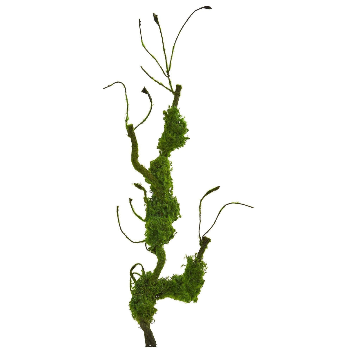 25” Moss Twig Vine Artificial Plant (Set of 4) by Nearly Natural