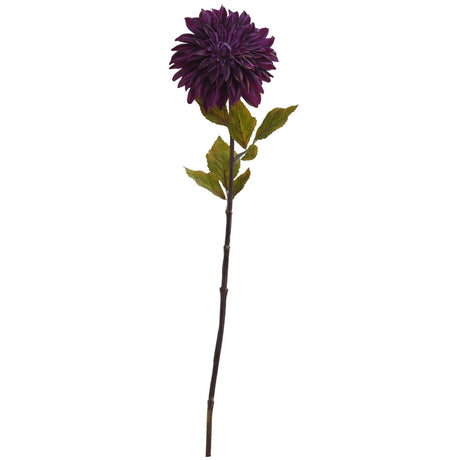 28” Dahlia Artificial Flower (Set of 6) by Nearly Natural