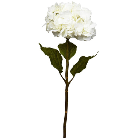 28” Hydrangea Artificial Flower (Set of 3) by Nearly Natural