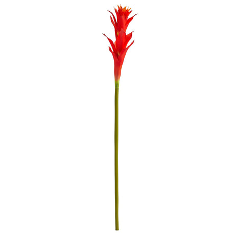 28” Mini Star Bromeliad Artificial Flower (Set of 6) by Nearly Natural