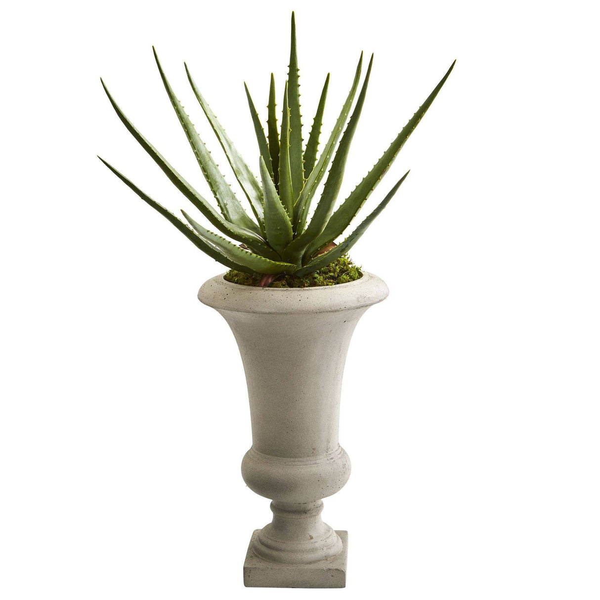 29” Aloe Artificial Plant in Urn by Nearly Natural