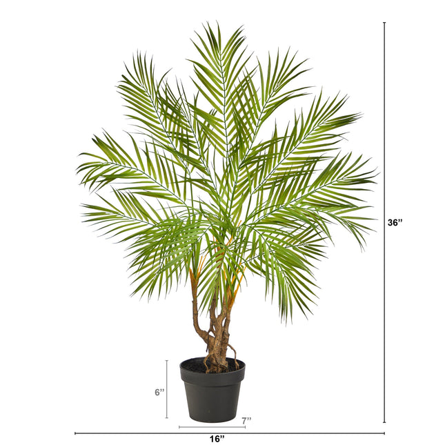 3’ Areca Artificial Palm Tree by Nearly Natural