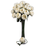 31" Large Rose Stem (Set of 12)" by Nearly Natural