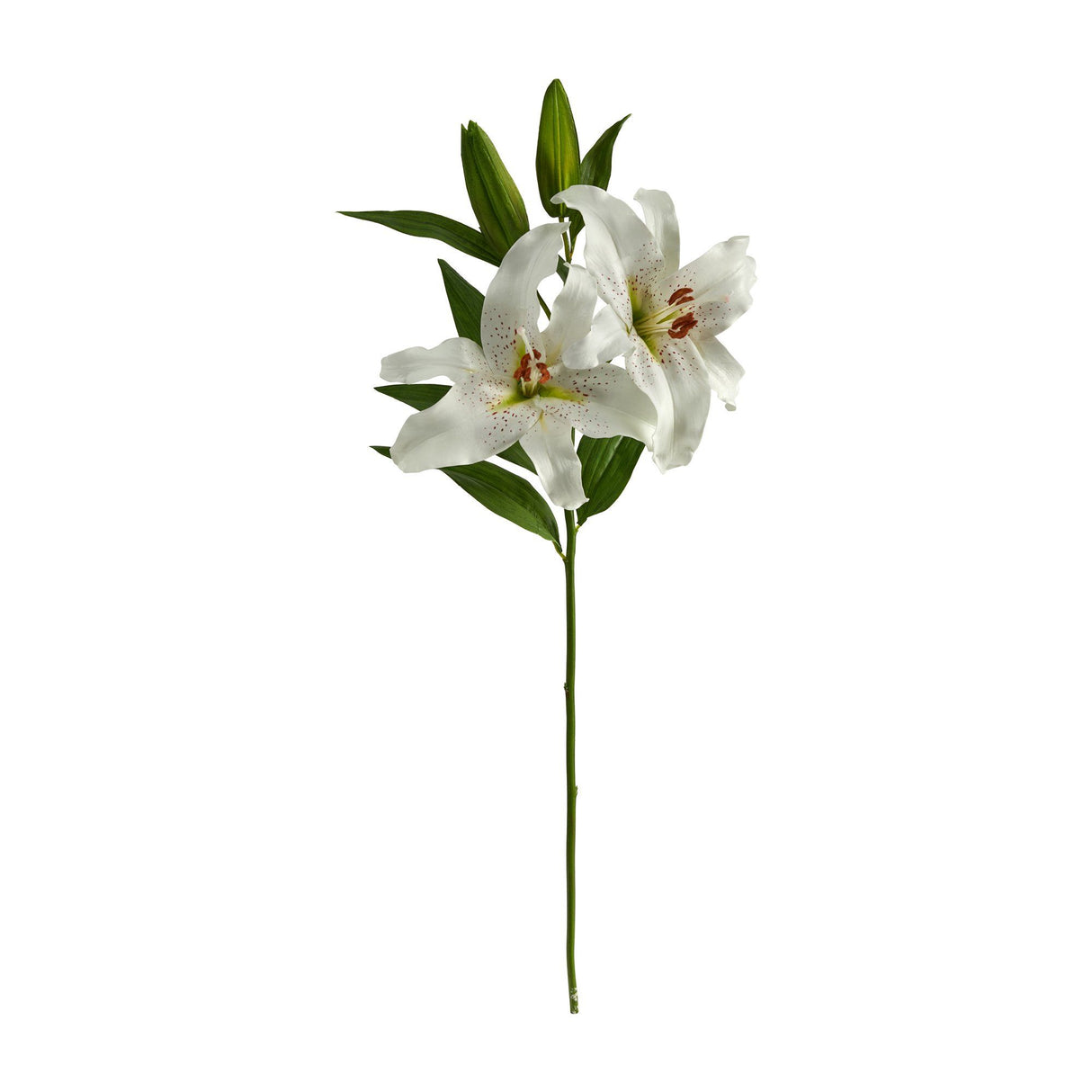 31” Ruburn Lily Artificial Flower (Set of 2) by Nearly Natural