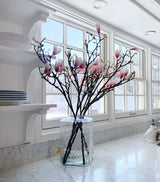 34” Magnolia Artificial Flower (Set of 6) by Nearly Natural