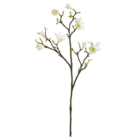 34” Magnolia Artificial Flower (Set of 6) by Nearly Natural