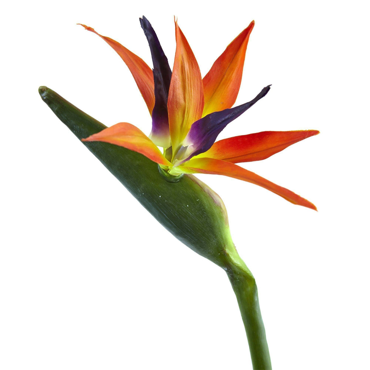 35’’ Bird of Paradise Artificial Flower (Set of 4) by Nearly Natural