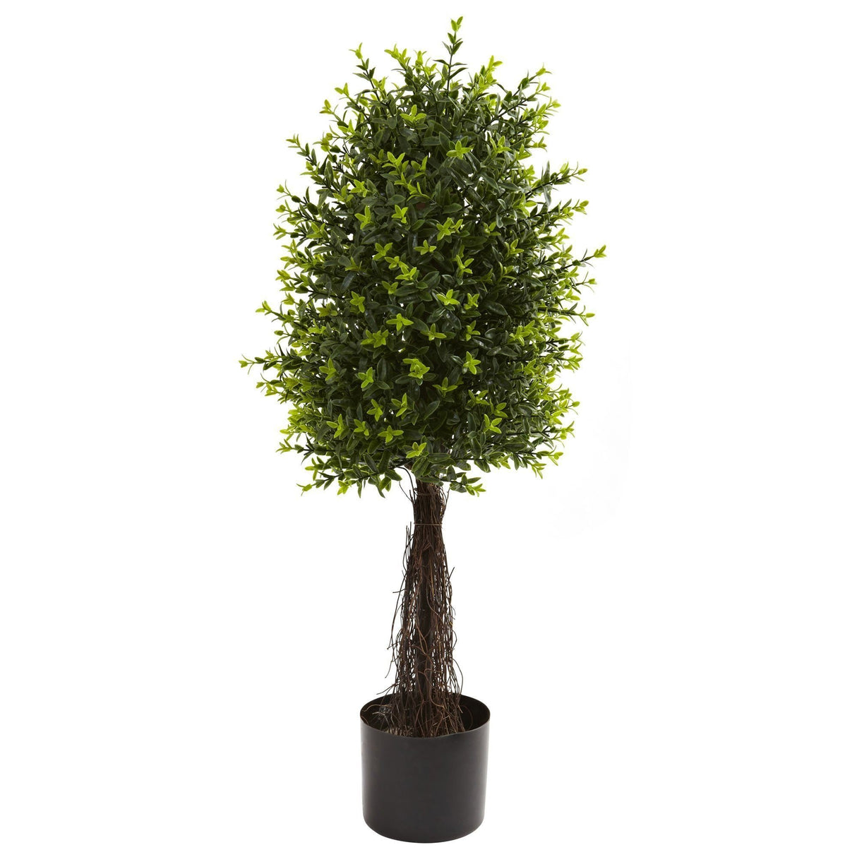 35'' Ixora Topiary UV Resistant (Indoor/Outdoor) by Nearly Natural