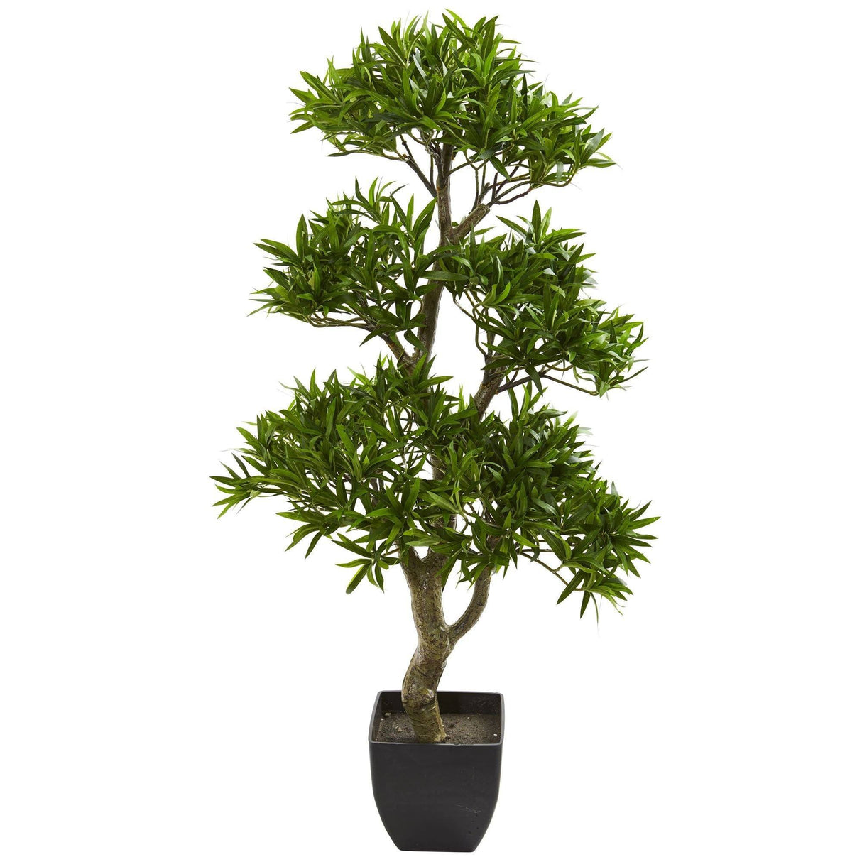 37” Bonsai Styled Podocarpus Artificial Tree by Nearly Natural