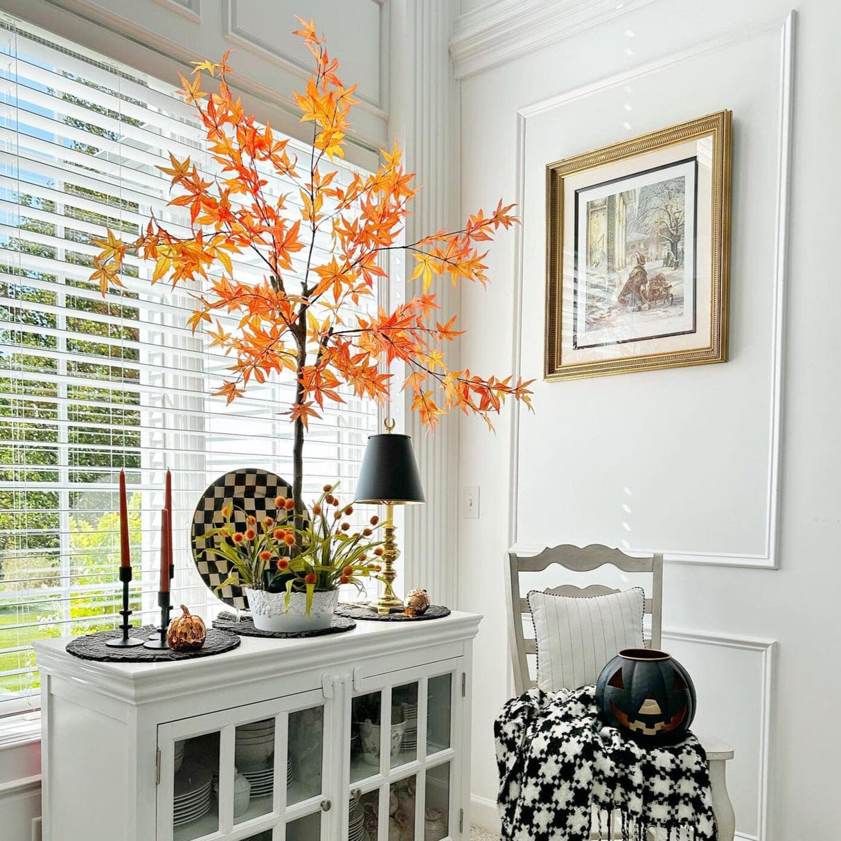 4' Autumn Maple Artificial Tree by Nearly Natural