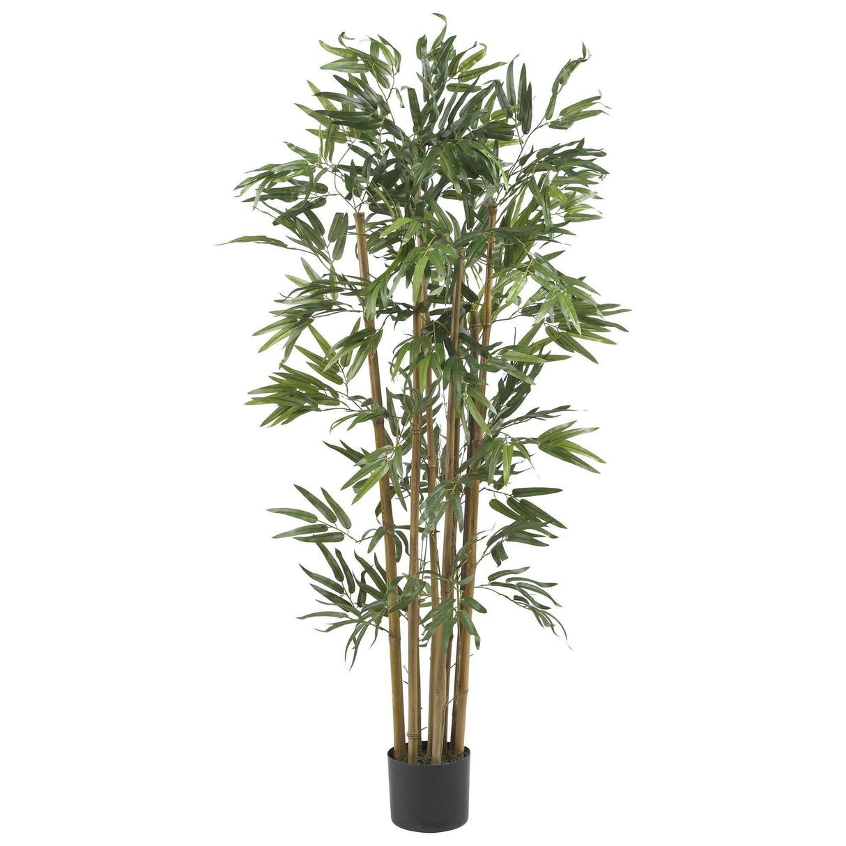 4' Multi Bambusa Bamboo Silk Tree by Nearly Natural