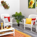 40” Philodendron Artificial Plant (Real Touch) by Nearly Natural