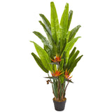 4.5’ Bird of Paradise Artificial Plant by Nearly Natural