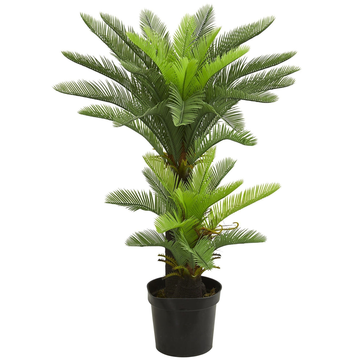 4.5’ Double Potted Cycas Artificial Tree by Nearly Natural