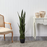 46” Sansevieria Artificial Plant by Nearly Natural