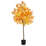 5' Autumn Maple Artificial Tree by Nearly Natural