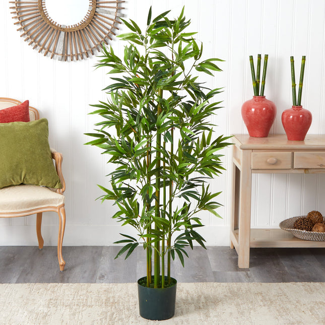 5’ Bamboo Artificial Tree by Nearly Natural