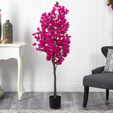 5’ Bougainvillea Artificial Tree by Nearly Natural